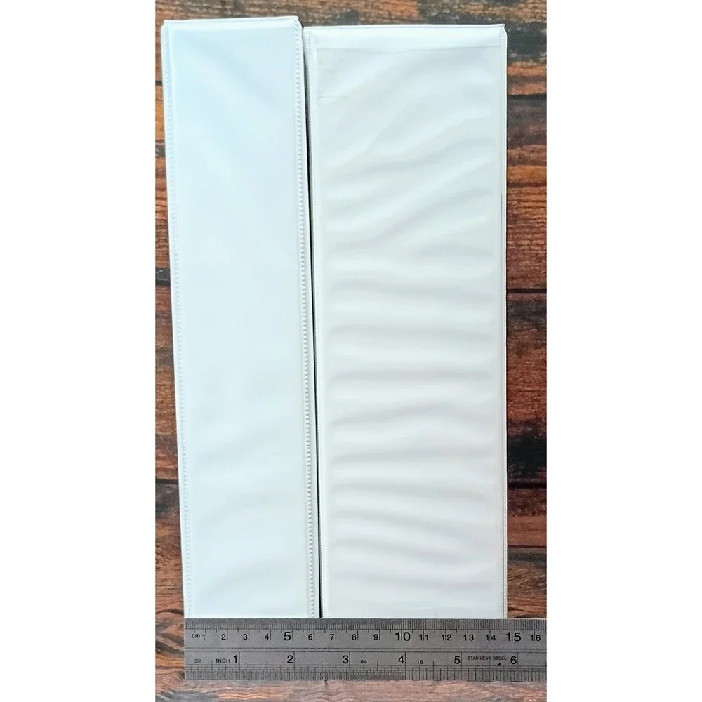 Avery Dennison Heavy Duty White View Binders 2 Inch and 3 Inch Set of 2